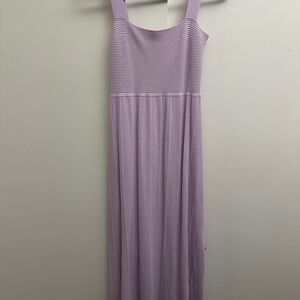 Ann Taylor Lavender Maxi Dress